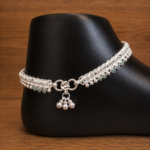 Serenity in Silver: Handcrafted Payal Accessory