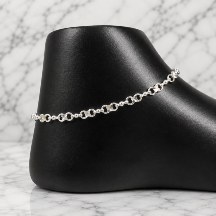 Radiant Silver Payal: A Symbol of Elegance and Tradition