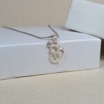 Sacred Synergy: Silver Trishul Om Pendant - Fusion of Divine Power and Universal Harmony (Without Chain)