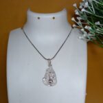 Divine Majesty: Silver Mahadeva Pendant - Symbol of Supreme Consciousness