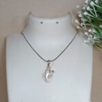 Divine Blessings: Silver Ganesha Pendant - Symbol of Wisdom and Prosperity (without chain)