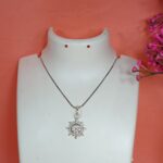 Surya Pendant: Embrace the Radiance of Solar Energy (without chain )