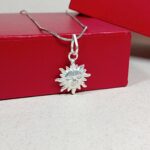 Surya Pendant: Embrace the Radiance of Solar Energy (without chain )