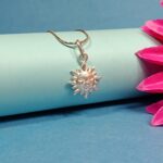 Surya Pendant: Embrace the Radiance of Solar Energy (without chain )