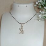 Divine Blessings: Silver Lord Ganesha Pendant - Symbol of Wisdom and Prosperity