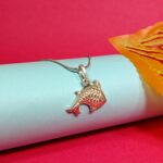 Elegance in Motion: Silver Fish Pendant - Symbol of Fluidity and Grace