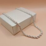 Classic Silver Rope Chain for Effortless Style