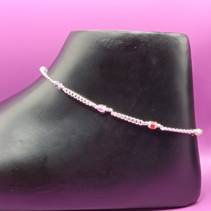 Featherlight Silver Payal: Effortless Elegance for Your Ankles