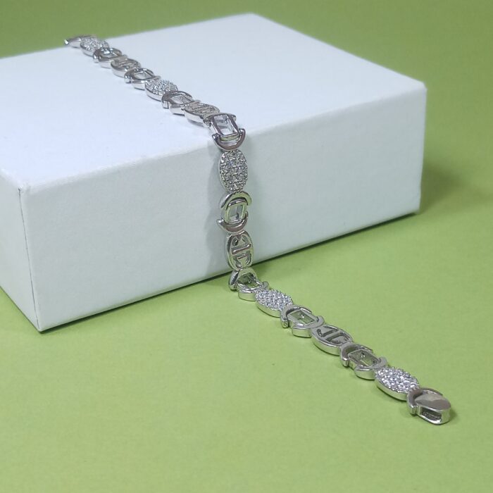 Radiant Serenity Silver Bracelet