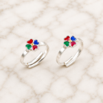 Intricate Silver Toe Ring: Timeless Sophistication