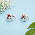 Elegant Silver Toe Ring: Graceful Simplicity