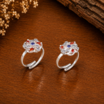 Silver Serenity: Delicate Toe Adornment
