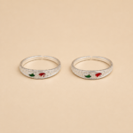Elegant Silver Toe Ring for Effortless Style