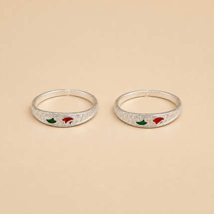 Elegant Silver Toe Ring for Effortless Style