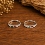 Elegant Silver Toe Ring for Effortless Style