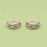 Sculpted Whispers: Adorn Your Toes with Graceful Rings