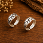 Sculpted Whispers: Adorn Your Toes with Graceful Rings