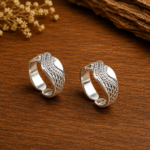 Glistening Grace - Silver Toe Ring