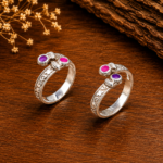 Ethereal Embrace - Silver Toe Ring