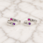 Ethereal Embrace - Silver Toe Ring