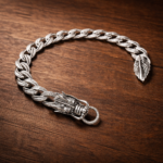 Cascading Elegance Silver Bracelet