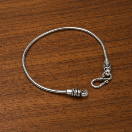 Tranquil Silver Cascade Bracelet