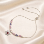 Moonlit Splendor - Silver Ladies Anklet