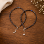 Radiant Serenity: Silver Anklet