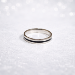 Timeless Silver Serenity Ring: Elegance in Simplicity