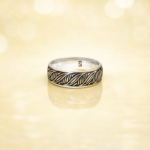 Serenity in Silver: Sterling Silver Lotus Blossom Ring