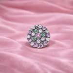 Radiant Serenity: Sterling Silver Ring