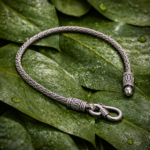 Ethereal Silver Swirl Bracelet