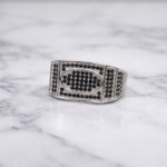 Elegance Embodied: Sterling Silver Solitaire Ring