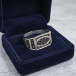 Elegance Embodied: Sterling Silver Solitaire Ring