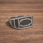 Elegance Embodied: Sterling Silver Solitaire Ring