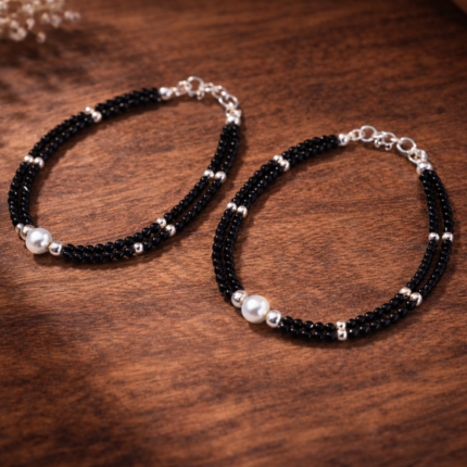 Ethereal Glow: Silver Moonstone Bracelet