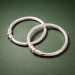 Elegant Kids' Silver Kada Bracelet