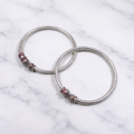 Twinkle Twirl Silver Kids' Kada
