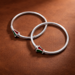 Starry Charm Silver Kids Kada