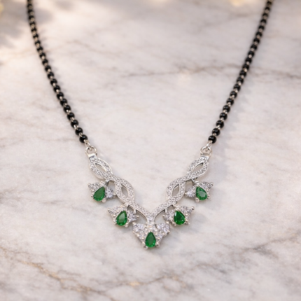 Eternal Embrace: Silver Mangalsutra