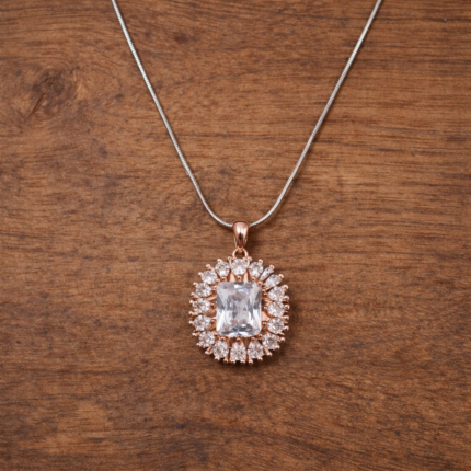 Radiant Elegance: Exquisite Pendal Set for Timeless Glamour(without chain)