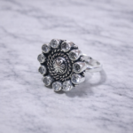 Graceful Radiance: Silver Ring