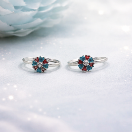 Radiant Whispers - Silver Toe Ring