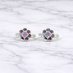 Twilight Whispers - Silver Toe Ring