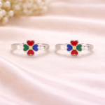Radiant Silver Toe Ring: Effortless Elegance