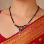 Royal Silver Oxidized Mangalsutra