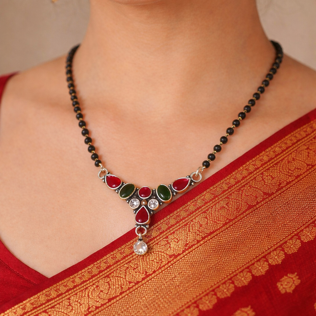 ChatGPT Image Mar 29, 2026, 11_41_52 AM Royal Silver Oxidized Mangalsutra