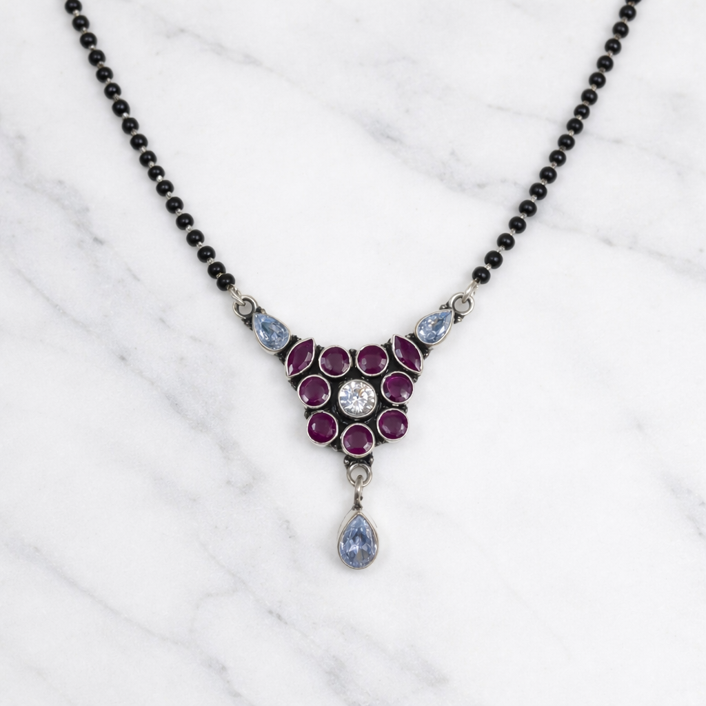 ChatGPT Image Mar 31, 2026, 11_56_26 AM Serenity Silver Oxidized Cutstone Mangalsutra