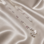 Multicolor Expression: Silver Payal with Vibrant Beads