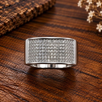 Timeless Silver Ring: A Shimmering Classic